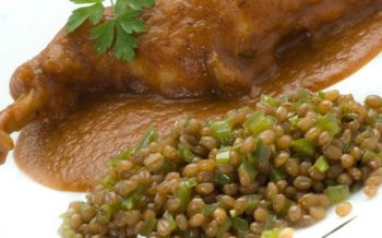 grañones con conejo de campo